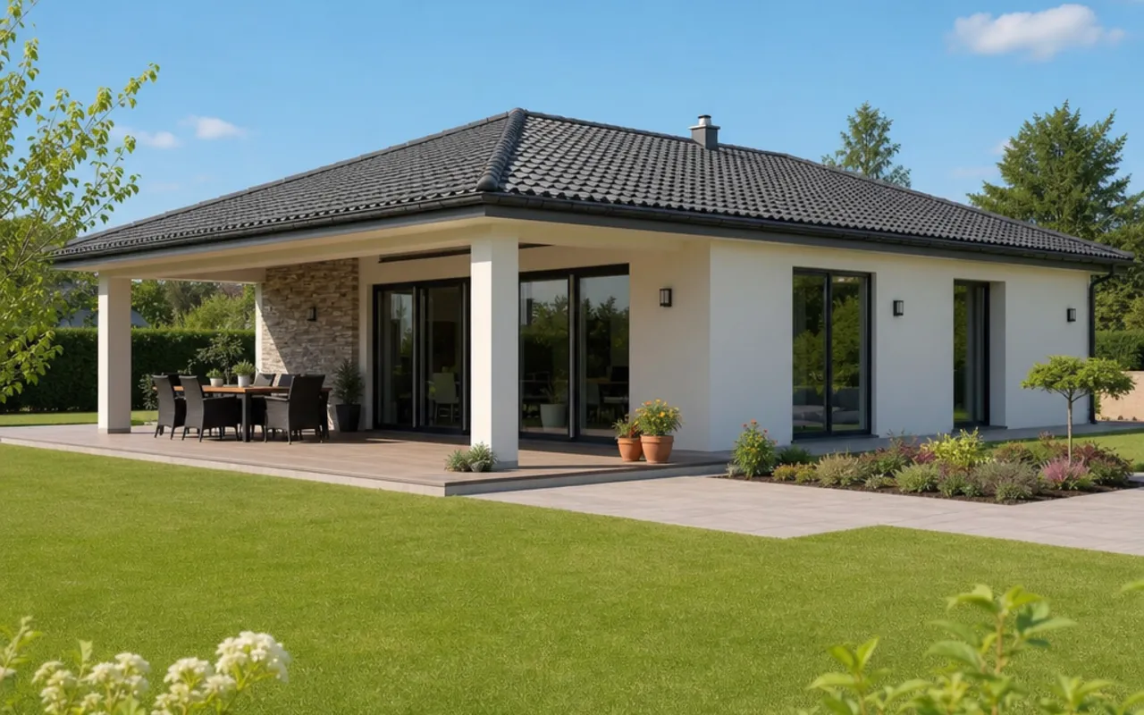 hebelHAUS EFH Bungalow 119 Preis hebelHAUS EFH Bungalow 119 – Fertighaus Preis pro m²