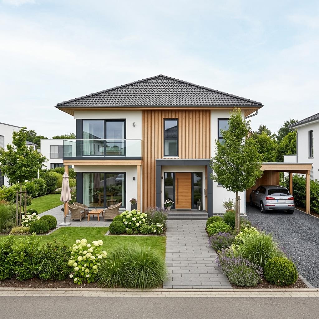 LUXHAUS Walmdach 220 – Fertighaus Preis pro m²